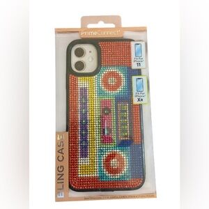 Multicolor Rhinestone iPhone 11/XR Case